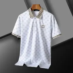 GG Polo Shirt for Men White #B38526