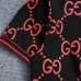 Gucci T-shirts for Gucci Polo Shirts 320g Black/White/Khaki #B52982