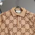 Gucci T-shirts for Gucci Polo Shirts 320g Black/White/Khaki #B52982