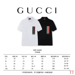 Gucci T-shirts for Gucci Polo Shirts Black/White #B51783