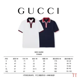 Gucci T-shirts for Gucci Polo Shirts Black/White #B51786