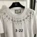 Gucci AAAA T-shirts for Men' t-shirts Black/White #B58247