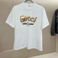 Gucci T-shirts for Men' t-shirts Crew Neck Black/White #B46411