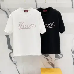 Gucci T-shirts for Men' t-shirts  pink logo #B46739