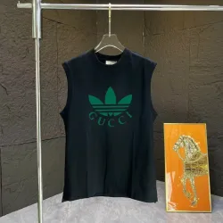 Brand G x Adidas clover men's tank tops Black #B52935