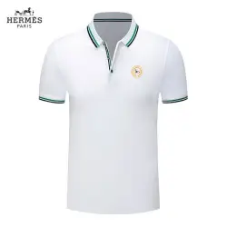 HERMES T-shirts for HERMES Polo Shirts Black/White/Yellow/Blue/Grey #B46601