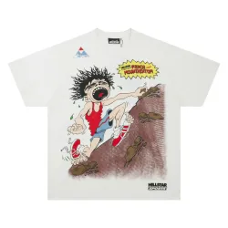 Hellstar Sports T-shirts Hilarious Reach the Mountaintop Graphic Adventure #B54182