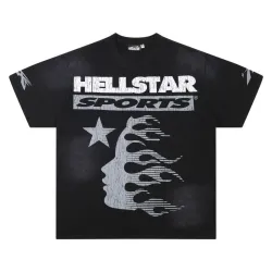 Hellstar T-shirts Black #B51082