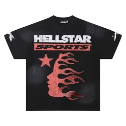 Hellstar T-shirts Black #B51083