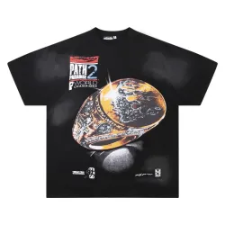Hellstar T-shirts  HELLSTAR Big Rings T-Shirt  #B53771
