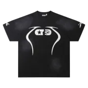 Hellstar Warm Up T-Shirt Black/White/Red #B53188