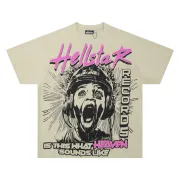 Hellstar White T-shirts Bold Graphic Art & Heaven Sounds Like Statement  #B54176