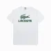 LACOSTE T-Shirs for MEN Black/White #B47060