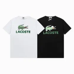 LACOSTE T-Shirs for MEN Black/White #B47060