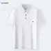 LACOSTE T-Shirs for Men's LACOSTE Polo Mercerized Black/White #B46605