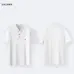 LACOSTE T-Shirs for Men's LACOSTE Polo Mercerized Black/White #B46605