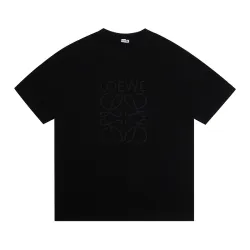 LOEWE T-shirts for MEN Black/White #B51081