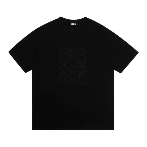 LOEWE T-shirts for MEN Black/White #B51081