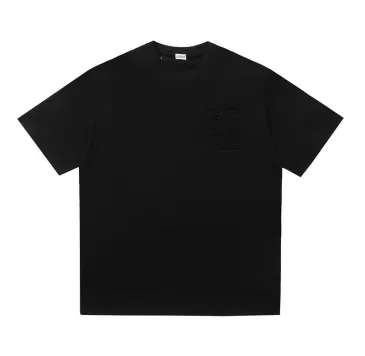 LOEWE T-shirts for MEN Black/White #B51596