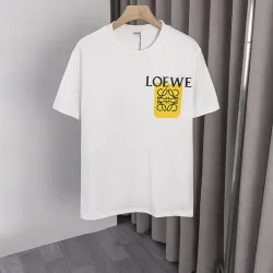 LOEWE T-shirts for MEN Black/White #B52645