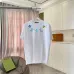 Eye catching Louis Vuitton T Shirt With Colorful Brand Motifs For Fashion Fans Black/White/Purple/Light Blue #B54301