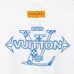 LV Style Embroidered Double Yarn T-Shirt, M-XXL #B63533