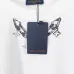 LV Style Embroidered Double Yarn T-Shirt, M-XXL #B63535