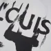 Louis Vuitton Black T Shirt with Abstract Brush Stroke Print and Artistic Logo Graphic for Men #B54206