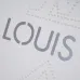Louis Vuitton Black/White T - Shirt With Rhinestone Logo And Brand Detailing #B54195