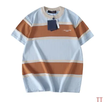 Brand L Embroidered Short Sleeve T-shirt  #B67393