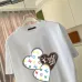 Louis Vuitton Graphic Print Cotton Comfort Casual Short-Sleeved T-Shirt #B53951