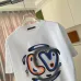 Louis Vuitton Graphic Print Cotton Comfort Casual Short-Sleeved T-Shirt #B53952