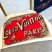 Louis Vuitton T-Shirts Retro Paris Logo Print Luxury Cotton Black/White  #B54162