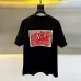 Louis Vuitton T-Shirts Retro Paris Logo Print Luxury Cotton Black/White  #B54162