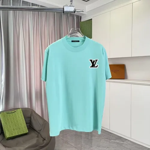Louis Vuitton T-Shirts for AAAA Louis Vuitton T-Shirts  Black/Purple/Grey/Green #B54123