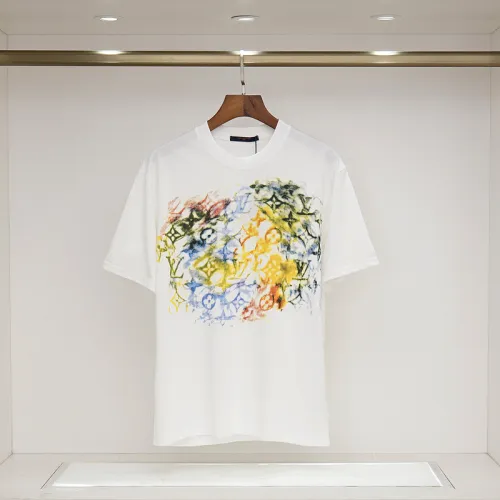 Louis Vuitton T-Shirts for AAAA Louis Vuitton T-Shirts Black/White #B50824