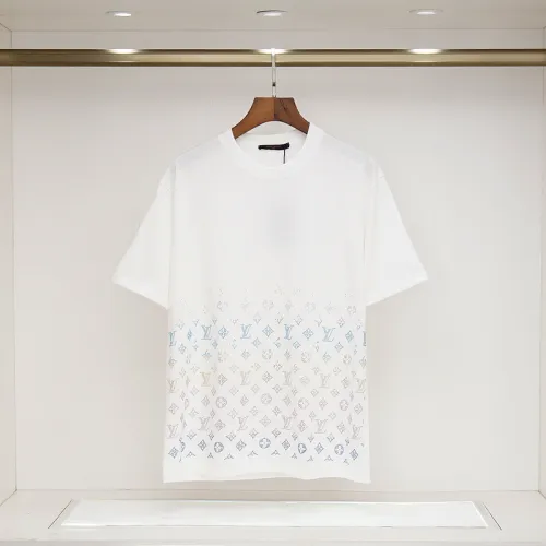 Louis Vuitton T-Shirts for AAAA Louis Vuitton T-Shirts Black/White #B50825