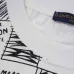 Louis Vuitton T-Shirts for AAAA Louis Vuitton T-Shirts Black/White #B53664