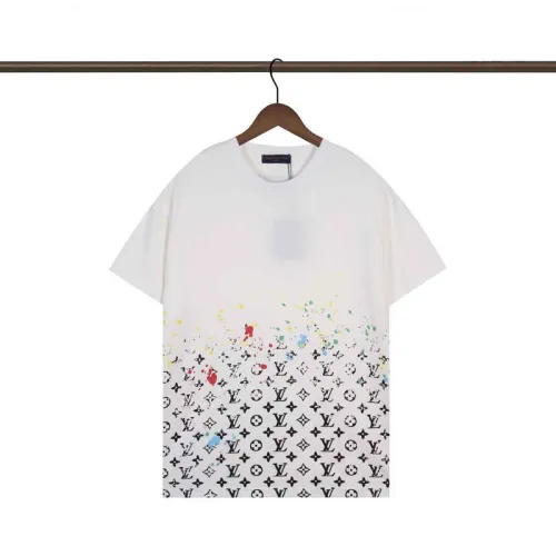 Louis Vuitton T-Shirts for AAAA Louis Vuitton T-Shirts Black/White #B53665