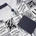 Louis Vuitton T-Shirts for AAAA Louis Vuitton T-Shirts Black/White #B53743