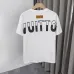 Louis Vuitton T-Shirts for AAAA Louis Vuitton T-Shirts Black/White #B53772