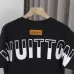 Louis Vuitton T-Shirts for AAAA Louis Vuitton T-Shirts Black/White #B53772