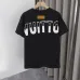 Louis Vuitton T-Shirts for AAAA Louis Vuitton T-Shirts Black/White #B53772