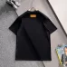 Louis Vuitton T-Shirts for AAAA Louis Vuitton T-Shirts Black/White/Grey #B53744