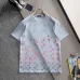 Louis Vuitton T-Shirts for AAAA Louis Vuitton T-Shirts Black/White/Grey #B53744