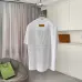 Louis Vuitton T-Shirts for AAAA Louis Vuitton T-Shirts Black/White/Purple #B53283