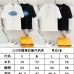 Louis Vuitton T-Shirts for AAAA Louis Vuitton T-Shirts Weight:320g Black/White #B52968