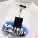 Louis Vuitton T-Shirts for AAAA Louis Vuitton T-Shirts Weight:320g Black/White #B52968