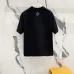 Louis Vuitton T-Shirts for AAAA Louis Vuitton T-Shirts Weight:320g Black/White #B52968