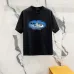 Louis Vuitton T-Shirts for AAAA Louis Vuitton T-Shirts Weight:320g Black/White #B52968